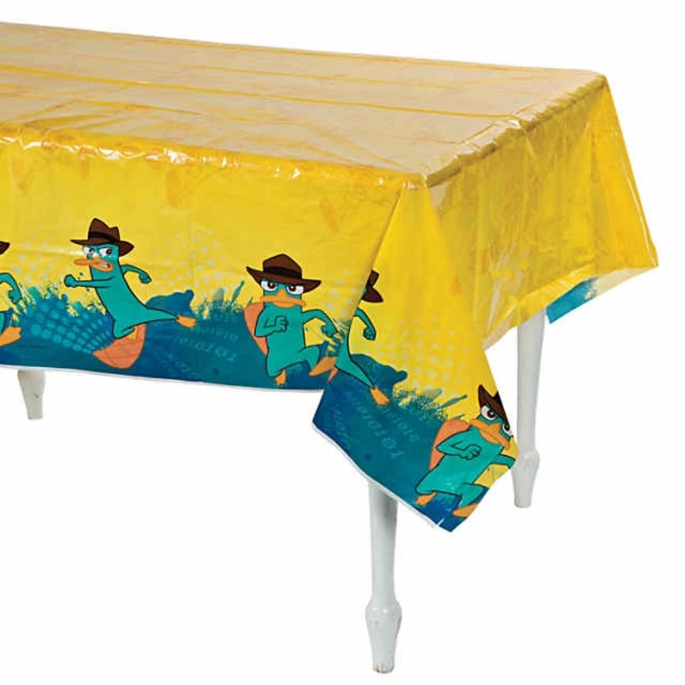 Phineas and Ferb Plastic Table Top Cover (1ct)